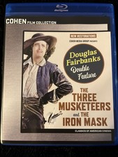 Douglas Fairbanks Double Feature: the Three Musketeers / the Iron Mask (Blu-ray) comprar usado  Enviando para Brazil