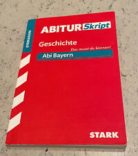 Abitur script geschichte gebraucht kaufen  Ingolstadt