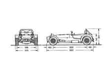 Photo blueprint caterham for sale  UK