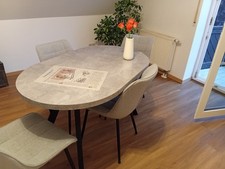 Esstisch rund 80cm gebraucht kaufen  Homberg (Efze)