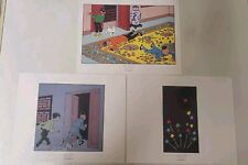Lithographies extrait tintin d'occasion  Achicourt