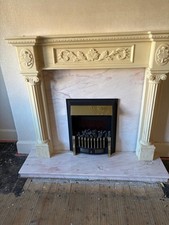 Mantelpiece marble fire for sale  NAIRN