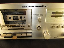 Deck cassete Marantz SD 3000 2 velocidades.  Parece ótimo.  Cintos novos.  Funciona! comprar usado  Enviando para Brazil