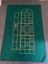Roulette tuch casino gebraucht kaufen  Duisburg