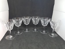 Crystal wine glasses d'occasion  Expédié en Belgium