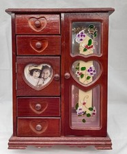 Vintage wood jewelry for sale  Farmington