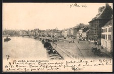 Old postcard liège d'occasion  Expédié en Belgium