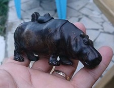 Sculpture hippopotame bronze d'occasion  Briatexte