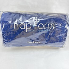 Brookstone NAP Forma Mini Travesseiro Lombar Design Ortopédico Azul Escuro Raro Nos comprar usado  Enviando para Brazil