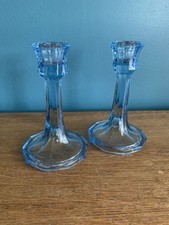 Pair vintage blue for sale  SIDCUP