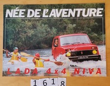 LADA NIVA 4X4 Prospectus Fr 2 pages 1988? comprar usado  Enviando para Brazil