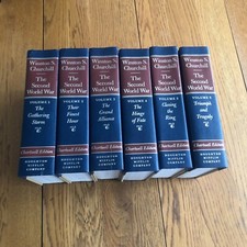 Winston Churchill The Second World War Chartwell Edition Volumes 1-6 Hardcover, usado comprar usado  Enviando para Brazil