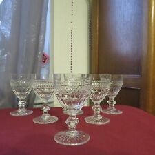 Verres vin cristal d'occasion  Thiaucourt-Regniéville