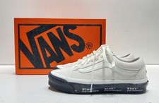 Sapato esportivo Vans WTAPS feminino lona branca skate parte superior baixa liso tamanho 7, usado comprar usado  Enviando para Brazil