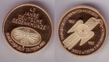 Vergoldete medaille jahre gebraucht kaufen  Borna
