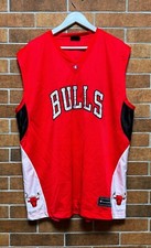 Usado, Camisa de basquete Chicago Bulls Champion NBA Training vermelha tamanho GG comprar usado  Enviando para Brazil