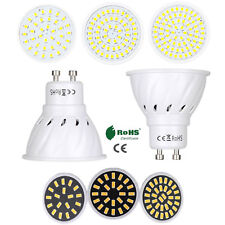 Lâmpadas de holofote LED GU10 3528 SMD 4W 6W 8W branco frio quente 110V 220V 12-24V lâmpada comprar usado  Enviando para Brazil