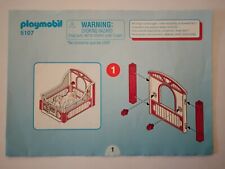 Playmobil bauanleitung 5107 gebraucht kaufen  Moritzburg