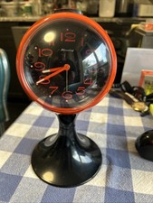 Elgin Blessings 1960’s Atomic Age despertador pedestal tulipa corda funcionando comprar usado Elgin Blessings 1960’s Atomic Age despertador pedestal tulipa corda funcionando comprar usado  Enviando para Brazil