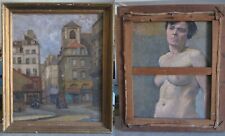 Original tableau double d'occasion  Paris XVII