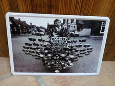 Blechschild motorrad spiegel gebraucht kaufen  Emmerting