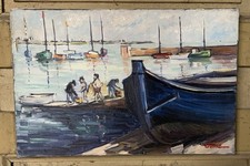 Ancien tableau hst d'occasion  Pont-de-l'Arche
