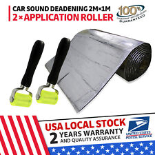 Amortecedor de som 80"x39" isolamento térmico automotivo autoadesivo 10mm, usado comprar usado  Enviando para Brazil