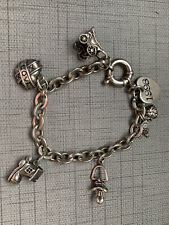 Pulseira Berloque Vintage Esterlina 925 SB Mãe Bebê Sapato Coração Chupeta Buggy comprar usado  Enviando para Brazil