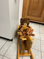 Holzschaukelpferd 3 teddybäre gebraucht kaufen  Gottfrieding