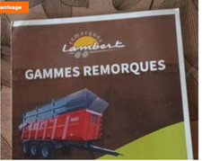 Brochure agricole remorques d'occasion  Coutances