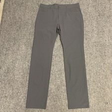 Calça de golfe G/Fore G4 Tour 5 bolsos 35 x 34 poliéster cinza MSRP $185 tamanho 35x34 comprar usado  Enviando para Brazil