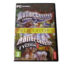 Roller Coaster Tycoon 3/Tycoon 3 Wild Gold Edition PC CD ROM Jogo G 2004 Atari comprar usado  Enviando para Brazil
