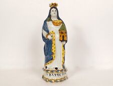 Statuette faïence polychrome d'occasion  Tréguier