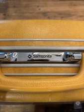 Vintage samsonite yellow for sale  Greensboro