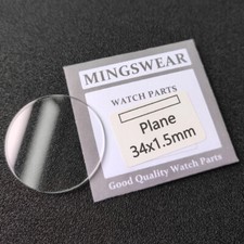Relógio mineral redondo plano de espessura 0,8 mm-3,0 mm cristal vidro 20 mm-40 mm substituição comprar usado  Enviando para Brazil