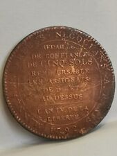 Medaille confiance monneron d'occasion  Antony