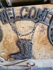 Metall deko western gebraucht kaufen  Betteldorf, Densborn, Pelm