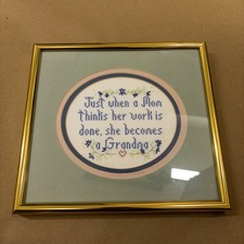 Vintage framed handmade for sale  Salt Lake City