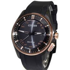 Relógio Citizen usado Eco Drive cinto de borracha solar Bluetooth W410Wv-02C masculino preto  comprar usado  Enviando para Brazil