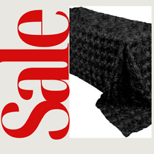 Black rectangular tablecloth for sale  Los Angeles