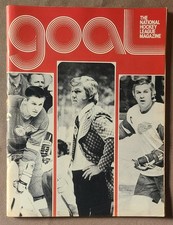 Vintage GOAL, The National Hockey League Magazine, 1974, Detroit Red Wings, usado comprar usado  Enviando para Brazil
