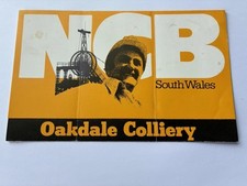 Oakdale colliery information for sale  MORPETH