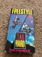 Team Haro Uncensored Freestyle BMX VHS Vintage 1991 Burbank Video Matt Hoffman, usado comprar usado  Enviando para Brazil