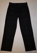Gothic schnürhose schwarz gebraucht kaufen  Deutschland
