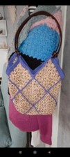 Sac crochet bretelles d'occasion  Angers-