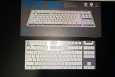 Usado, Teclado tátil para jogos sem fio Logitech G915 TKL, branco excelente estado comprar usado  Enviando para Brazil