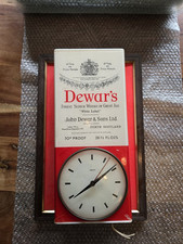 Dewar whisky advertising for sale  HOLYHEAD