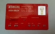Ikon schließanlage sicherungk gebraucht kaufen  Amt Wachsenburg, Elxleben
