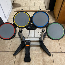 Conjunto de bateria Xbox 360 Harmonix Rock Band com pedal e baquetas (822148)  comprar usado  Enviando para Brazil