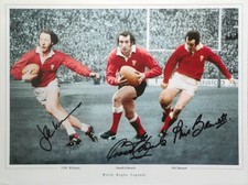 Welsh rugby legends for sale  DUNFERMLINE